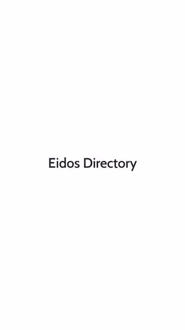 Screenshot of eidos.directory