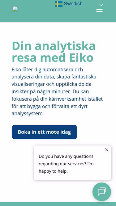 Screenshot of eiko.se