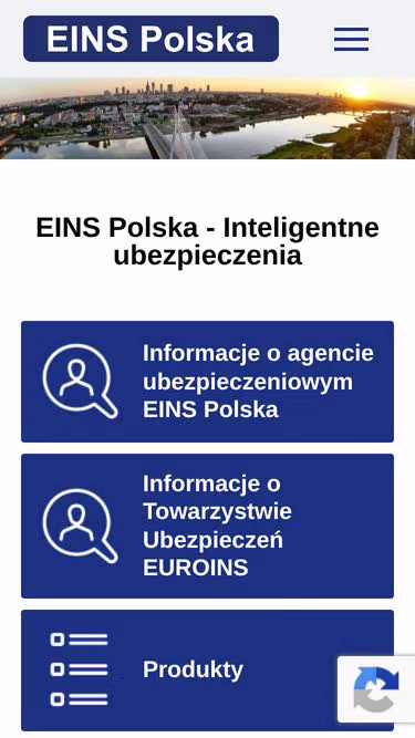 Screenshot of eins.pl