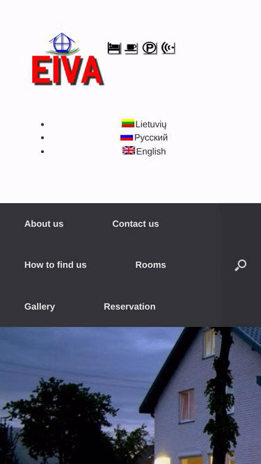 Screenshot of eiva.lt