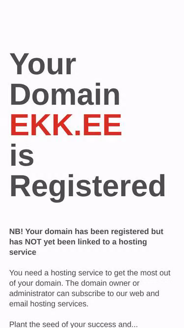 Screenshot of ekk.ee