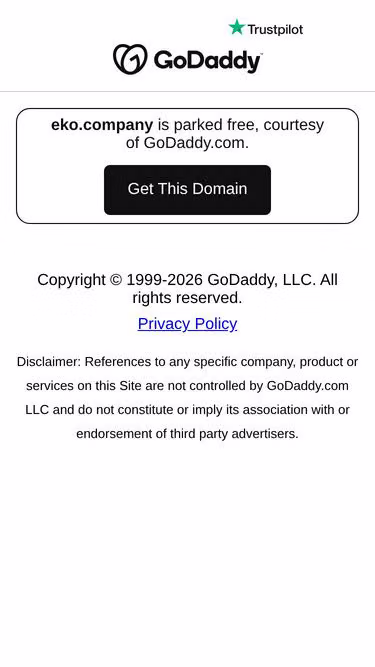 Screenshot of eko.company