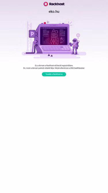 Screenshot of eko.hu