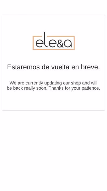Screenshot of elea.es