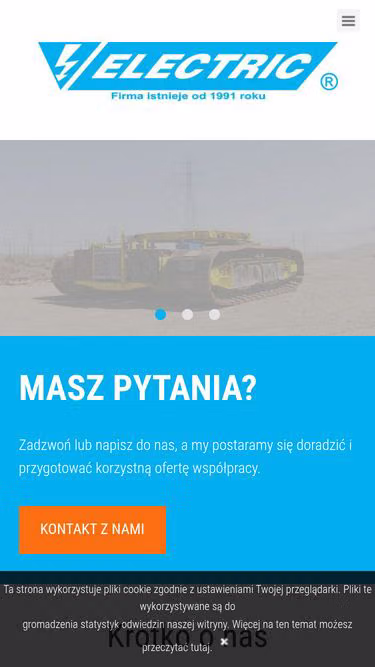 Screenshot of electric.com.pl