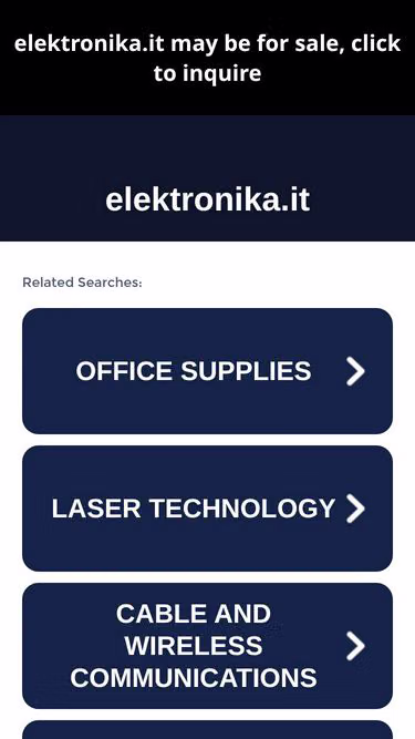 Screenshot of elektronika.it