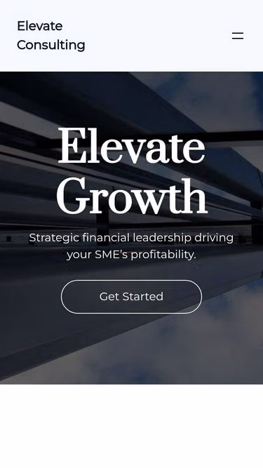 Screenshot of elevateconsulting.uk
