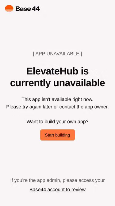 Screenshot of elevatehub.sa