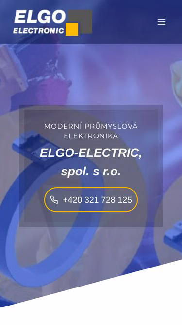 Screenshot of elgo.cz