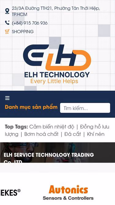 Screenshot of elh.vn