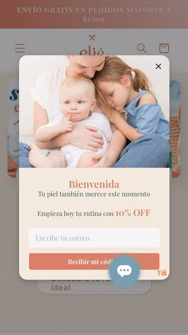 Screenshot of elie.mx