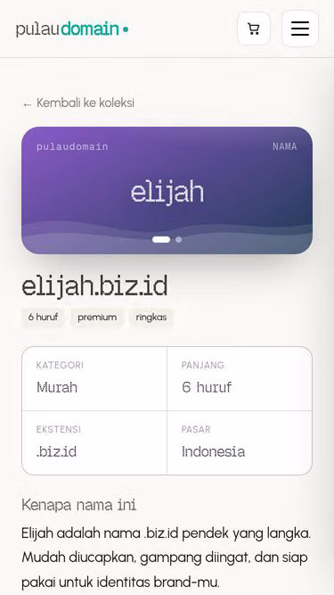 Screenshot of elijah.biz.id