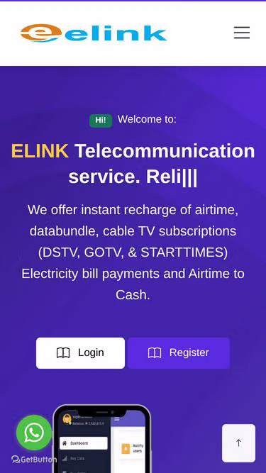 Screenshot of elink.com.ng