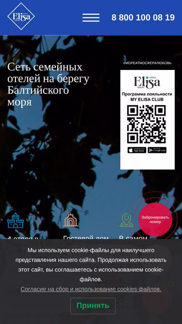 Screenshot of elisa.su