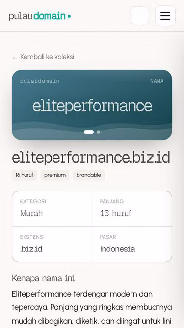 Screenshot of eliteperformance.biz.id
