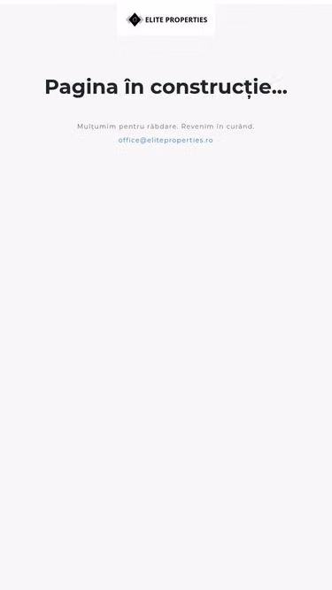 Screenshot of eliteproperties.ro