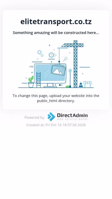 Screenshot of elitetransport.co.tz