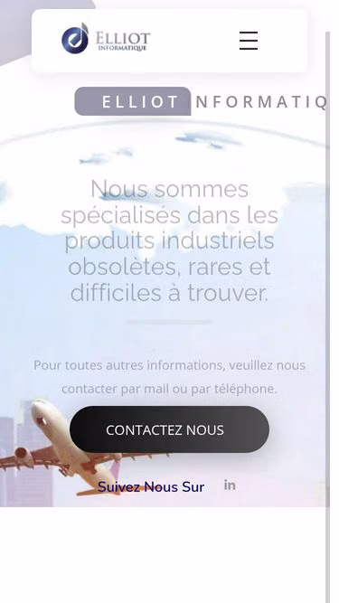 Screenshot of elliot.fr