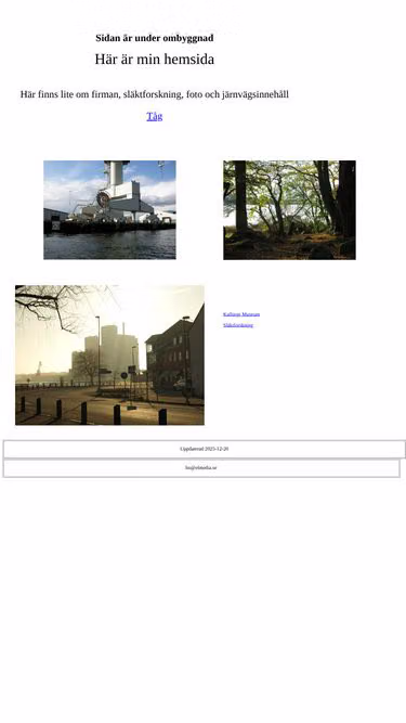 Screenshot of elmedia.se