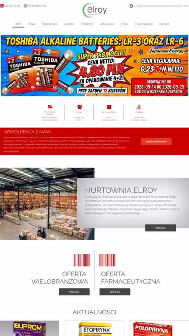 Screenshot of elroy.pl