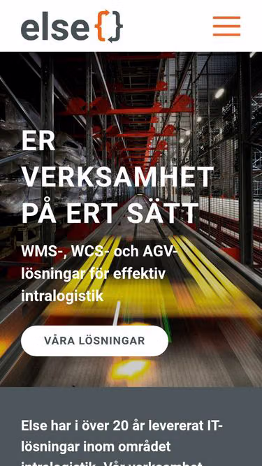Screenshot of else.se
