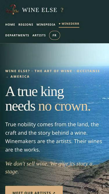 Screenshot of else.wine