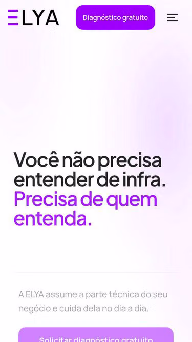 Screenshot of elya.net.br