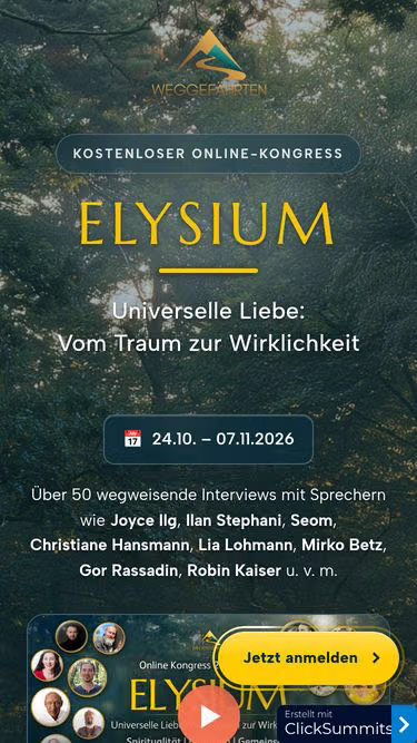 Screenshot of elysium.jetzt