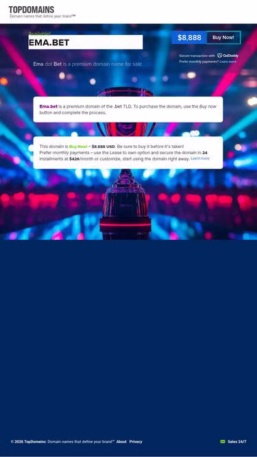 Screenshot of ema.bet