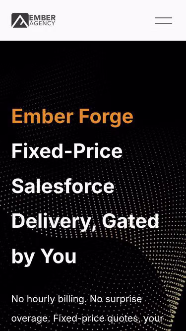 Screenshot of emberforge.ai