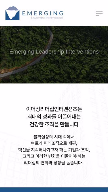 Screenshot of emerging.co.kr