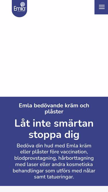 Screenshot of emla.se