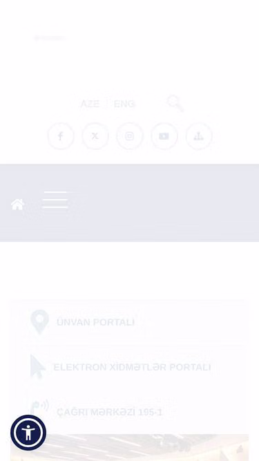Screenshot of emlak.gov.az