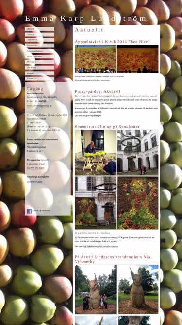 Screenshot of emmas.se