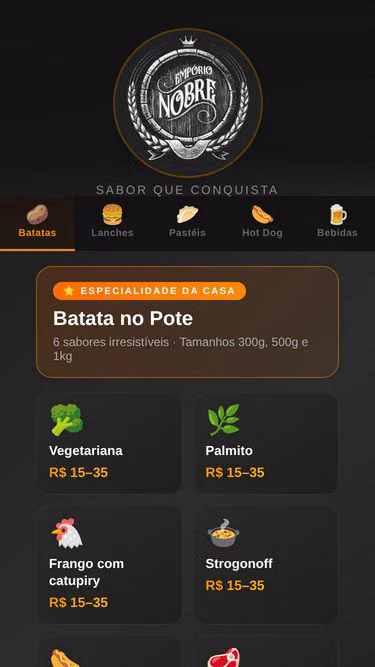 Screenshot of emporio.social.br