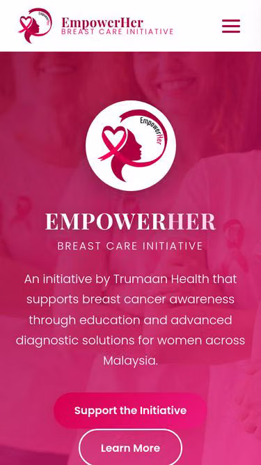Screenshot of empowerher.my
