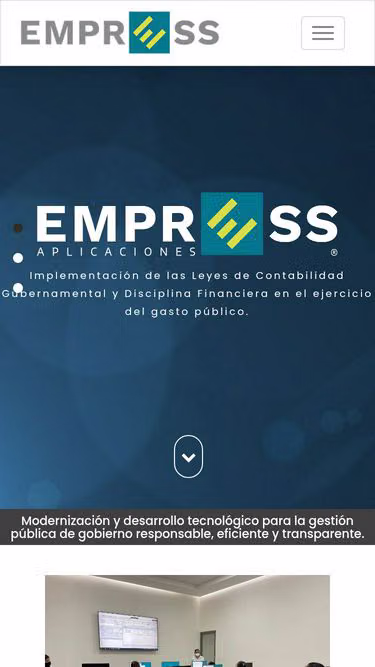 Screenshot of empress.com.mx