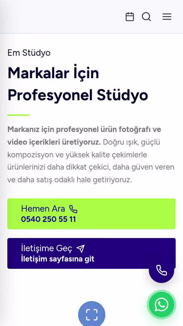 Screenshot of emstudio.tr