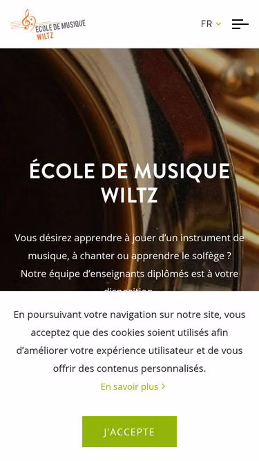 Screenshot of emw.lu
