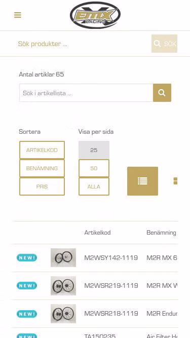 Screenshot of emx.ee