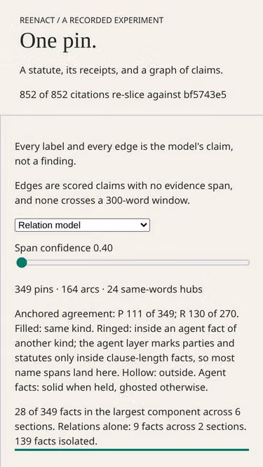 Screenshot of enact.codes