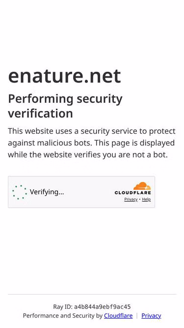 Screenshot of enature.net