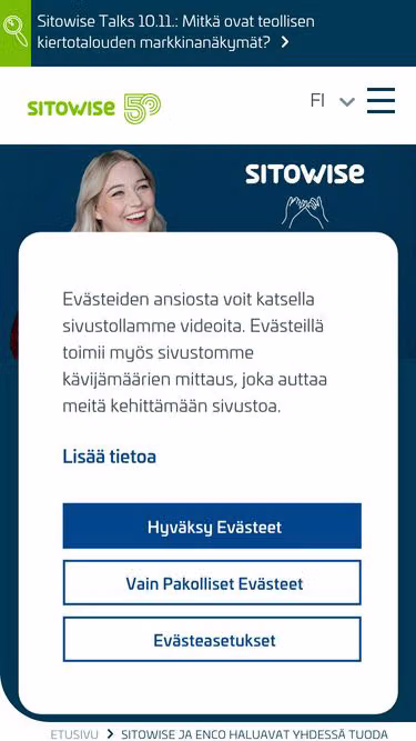Screenshot of enco.fi