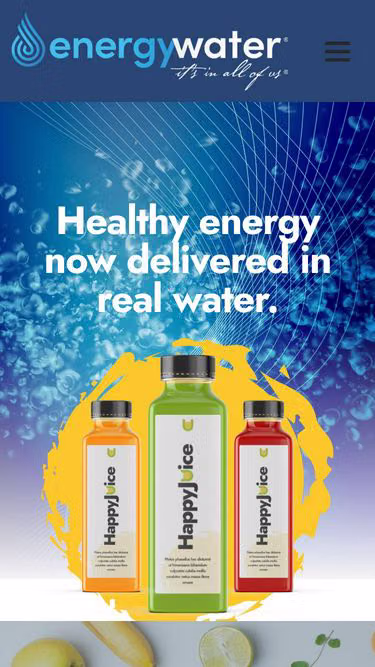 Screenshot of energywater.com