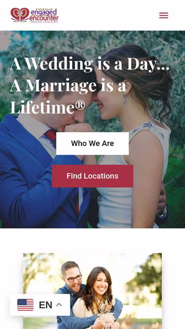 Screenshot of engaged.org