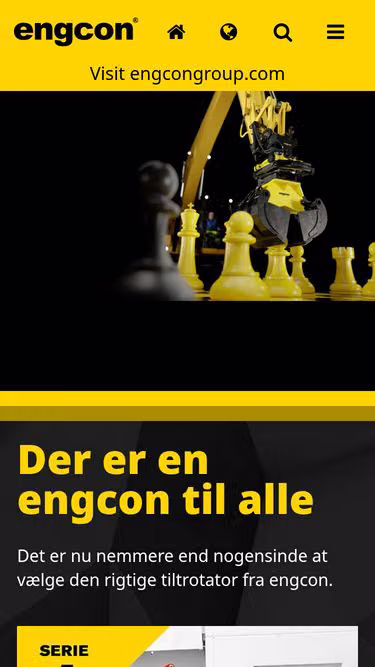 Screenshot of engcon.dk
