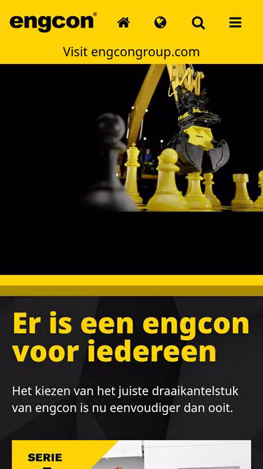 Screenshot of engcon.nl