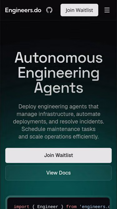 Screenshot of engineers.do