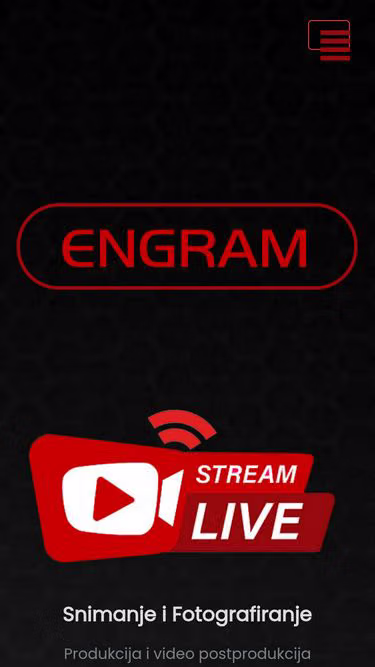 Screenshot of engram.hr