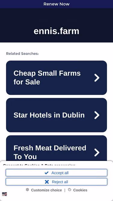 Screenshot of ennis.farm